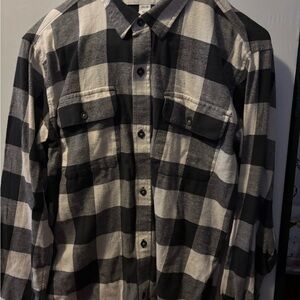 Old Navy Monochrome Checkered Shirt
